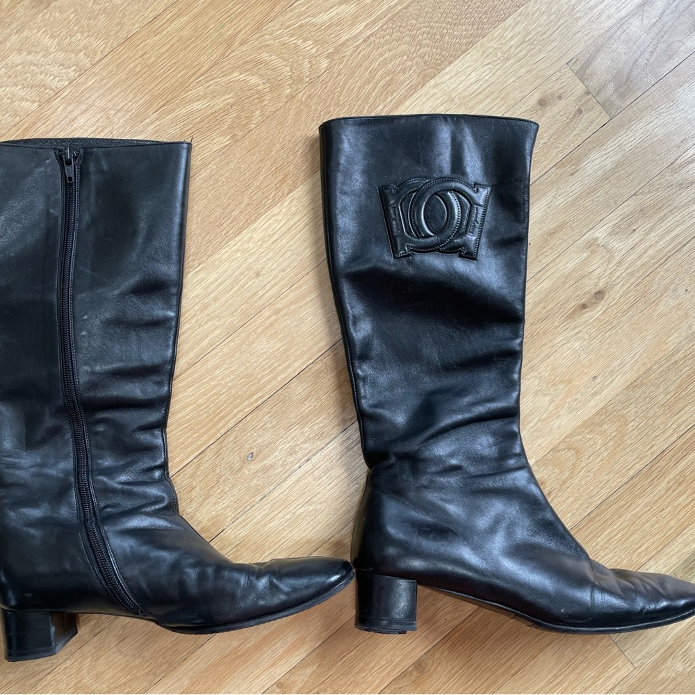 SALVATORE FERRAGAMO Vintage Black Boots